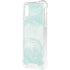 Marbleized Mint iPhone XS Clear Case