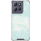 Marbleized Mint Moto G 5G (2025) Clear Case