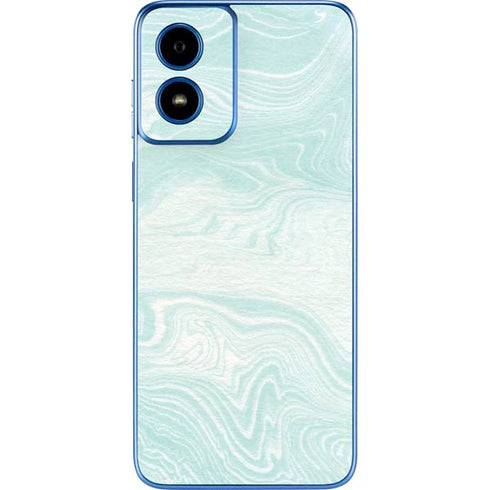 Marbleized Mint Moto G Play 4G (2024) Skin