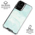 Marbleized Mint Moto G Power 5G (2024) Clear Case