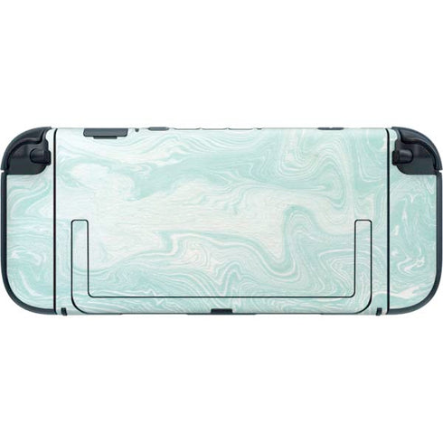 Marbleized Mint Nintendo Switch 2 (2025) with Joy-Con Skin