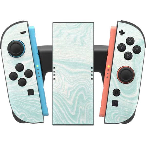 Marbleized Mint Nintendo Switch 2 (2025) Joy-Con Controller Skin