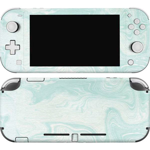 Marbleized Mint Nintendo Skins