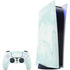 Marbleized Mint PlayStation PS5 Skins