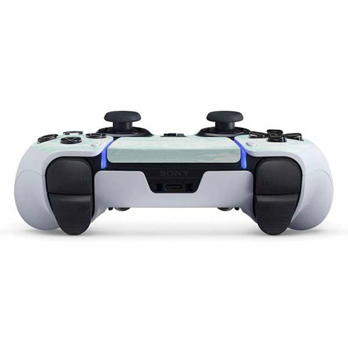 Marbleized Mint PS5 DualSense Edge Pro Controller Skin