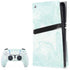 Marbleized Mint PlayStation PS5 Skins