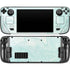 Marbleized Mint Steam Deck Handheld Gaming Computer OLED Skin