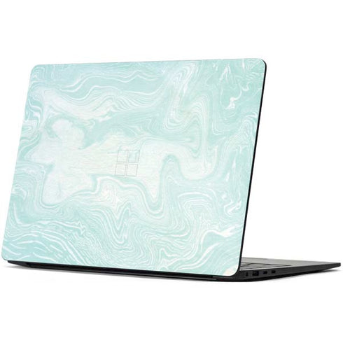Marbleized Mint Surface Laptop 7 13.8in Skin