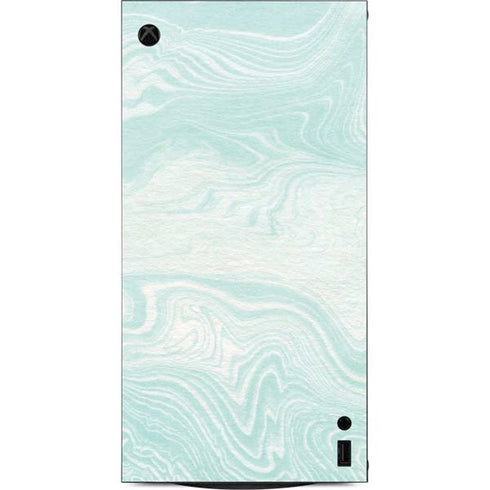 Marbleized Mint XBox Series X Digital Edition Console Skin