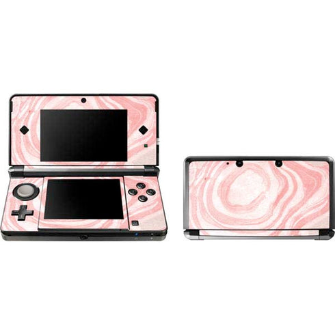 Marbleized Pink Nintendo Skins
