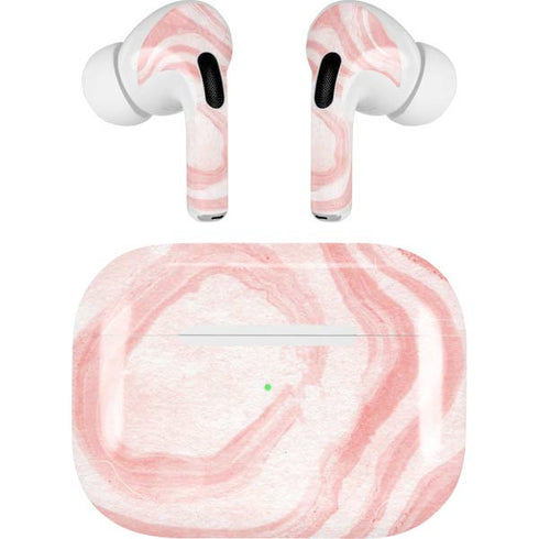 Marbleized Pink AirPods Skins