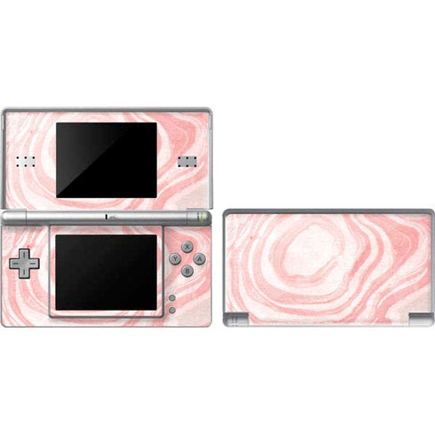 Marbleized Pink Nintendo Skins