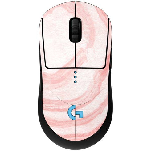 Marbleized Pink G Pro Wireless Gaming Mouse Skin