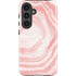 Marbleized Pink Galaxy S25 Impact Case