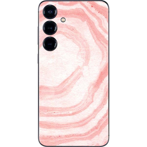 Marbleized Pink Galaxy S24 Plus Skin