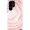 Marbleized Pink Galaxy S25 Ultra Impact Case