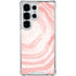 Marbleized Pink Galaxy S25 Ultra Clear Case
