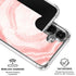 Marbleized Pink Galaxy S26 Clear Case