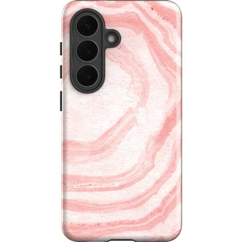 Marbleized Pink Galaxy S26 Impact Case