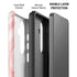 Marbleized Pink Galaxy S26 Impact Case