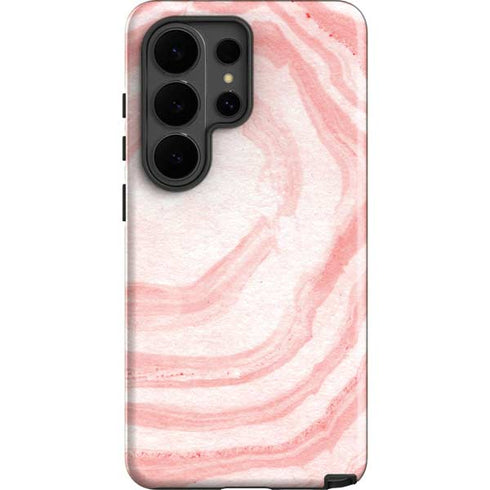 Marbleized Pink Galaxy S26 Ultra Impact Case