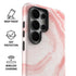 Marbleized Pink Galaxy S26 Ultra Impact Case
