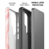 Marbleized Pink Galaxy S26 Ultra Impact Case