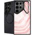 Marbleized Pink Galaxy S26 Ultra Kickstand Case