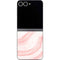 Marbleized Pink Galaxy Z Flip6 Skin