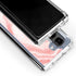 Marbleized Pink Galaxy Z Fold5 5G Clear Case