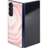 Marbleized Pink Galaxy Z Fold6 Skin