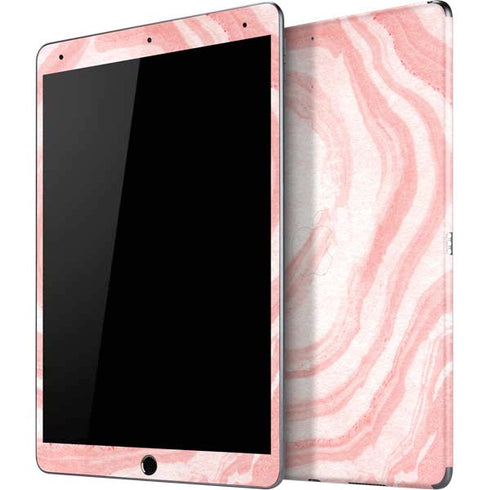 Marbleized Pink iPad Skins