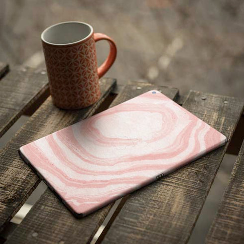 Marbleized Pink iPad Skins