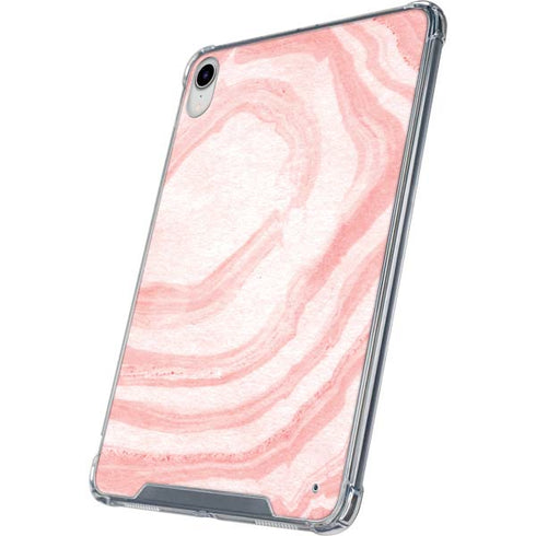 Marbleized Pink iPad 11th Gen (2025) Clear Case