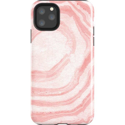 Marbleized Pink iPhone Cases