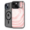Marbleized Pink iPhone 14 Kickstand Case