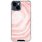 Marbleized Pink iPhone 15 Clear Case