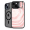 Marbleized Pink iPhone 15 Plus Kickstand Case