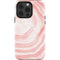 Marbleized Pink iPhone 15 Pro Impact Case