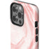 Marbleized Pink iPhone 15 Pro Impact Case