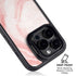 Marbleized Pink iPhone 15 Pro Max Kickstand Case