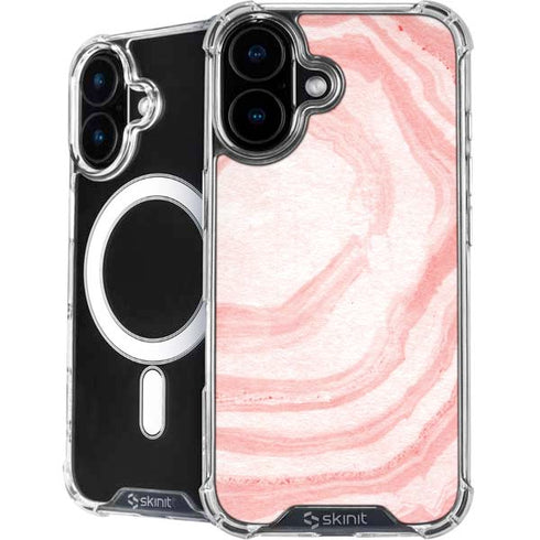 Marbleized Pink iPhone 16 MagSafe Case