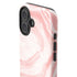 Marbleized Pink iPhone 16 Plus Impact Case