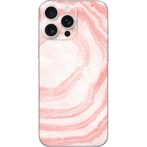 Marbleized Pink iPhone 16 Pro Max Skin