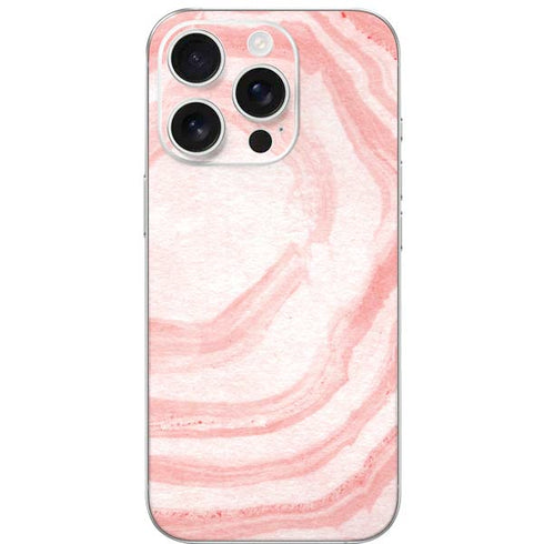 Marbleized Pink iPhone 16 Pro Skin