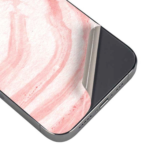 Marbleized Pink iPhone 16 Pro Skin
