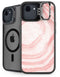 Marbleized Pink iPhone 16e Kickstand Case