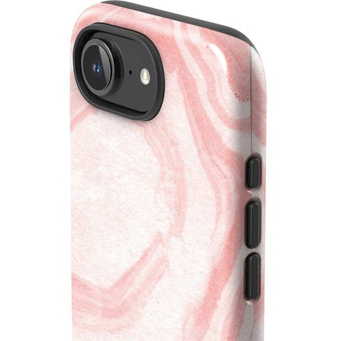 Marbleized Pink iPhone 16e Impact Case