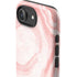 Marbleized Pink iPhone 16e Impact Case