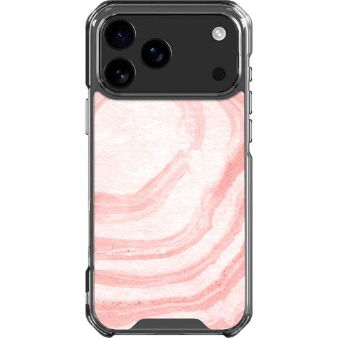 Marbleized Pink iPhone 18 Pro Max Clear Case
